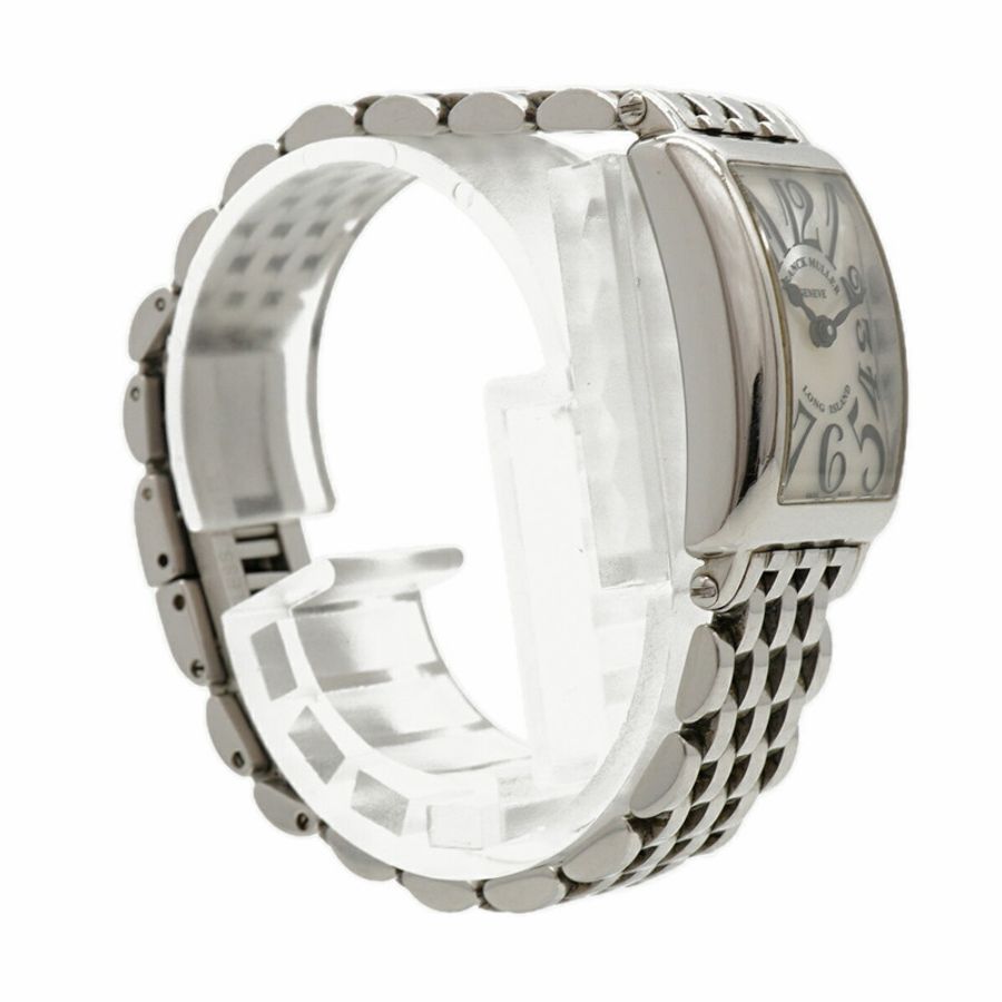 Franck Muller Long Island 802MOP 白色錶盤女士腕錶-2