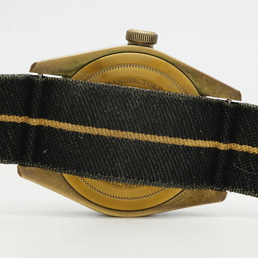 帝舵Heritage Black Bay青銅79250BA灰色錶盤男士腕錶-4