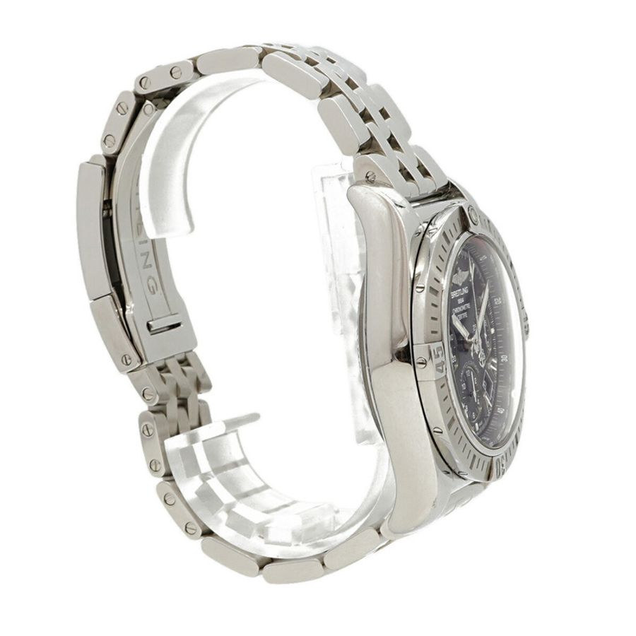 百年靈 Chronomat 44 JSP 日本限量版（500 枚）AB01153A AB0115 黑色錶盤男士腕錶-2