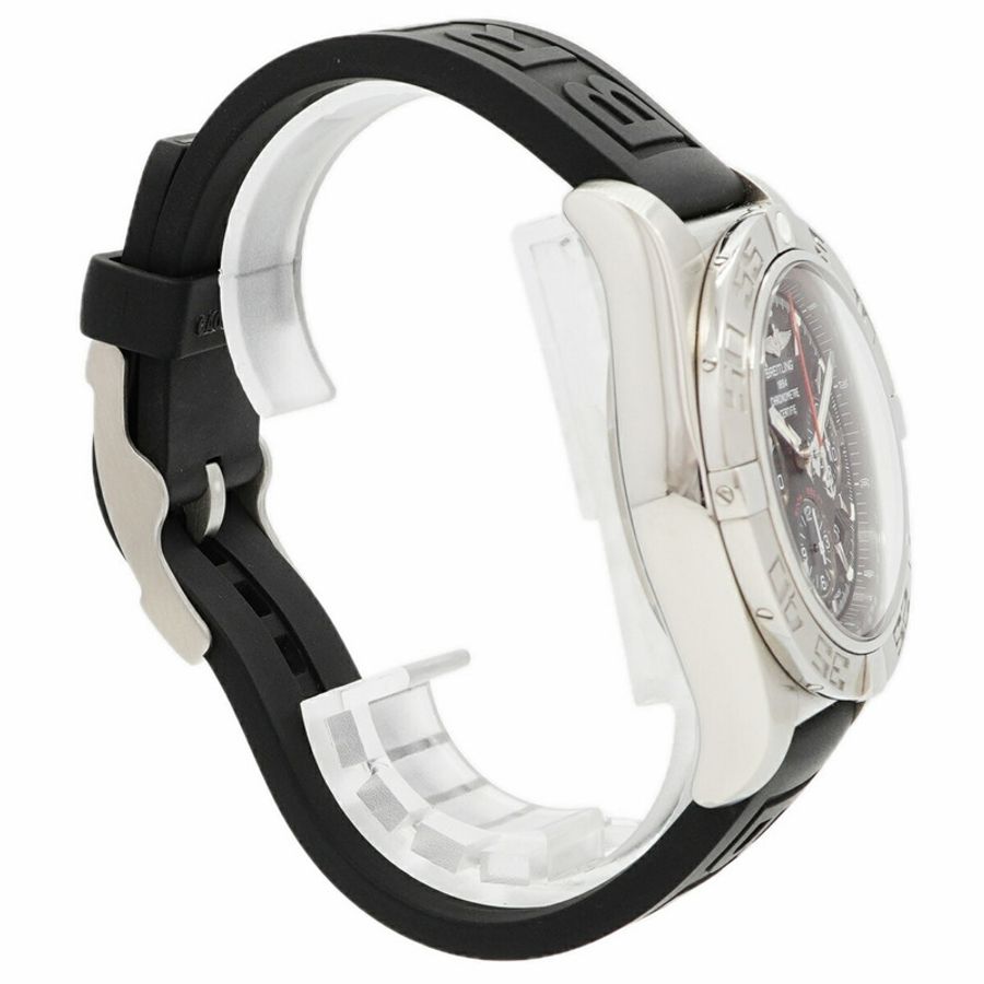百年靈 Chronomat 44 AB011010 AB0110 黑色錶盤男錶-2