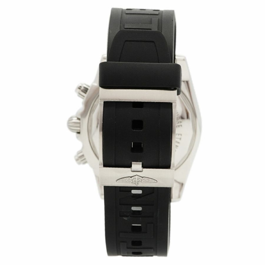 百年靈 Chronomat 44 AB011010 AB0110 黑色錶盤男錶-6