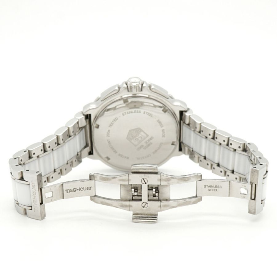 TAG Heuer 豪雅一級方程式鑽石 CAH1213 白色錶盤男士腕錶-3