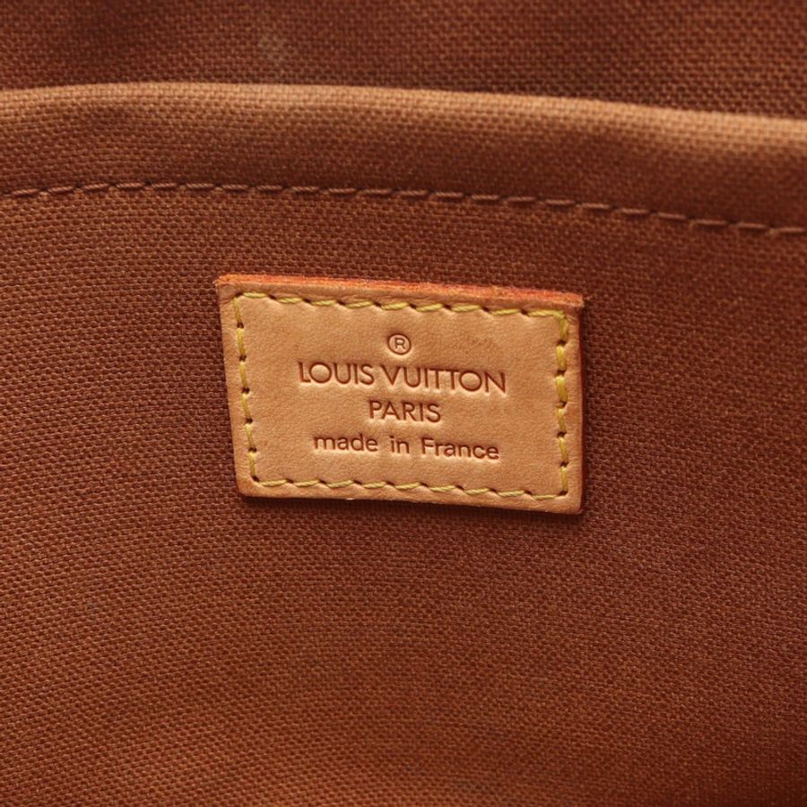 路易威登 Popincourt Monogram 手提包 M40009 Monogram 帆布皮革 棕色-3