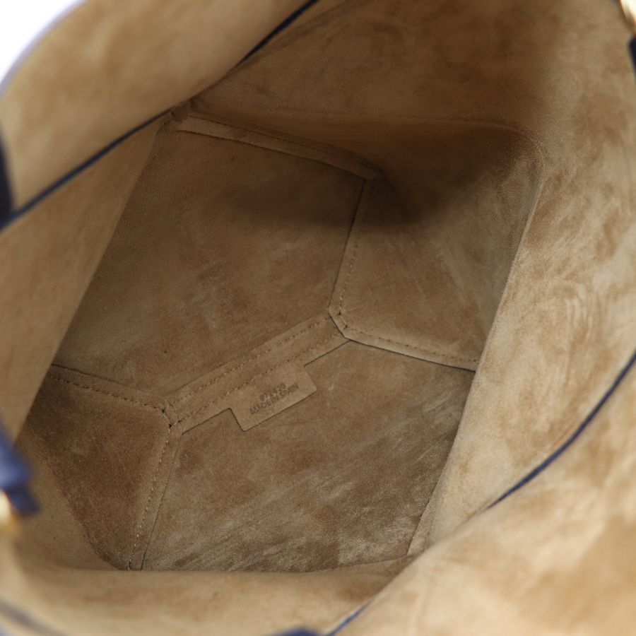 Loewe 藍 puzzle fold mini  托特包 手提 斜背 兩用-7
