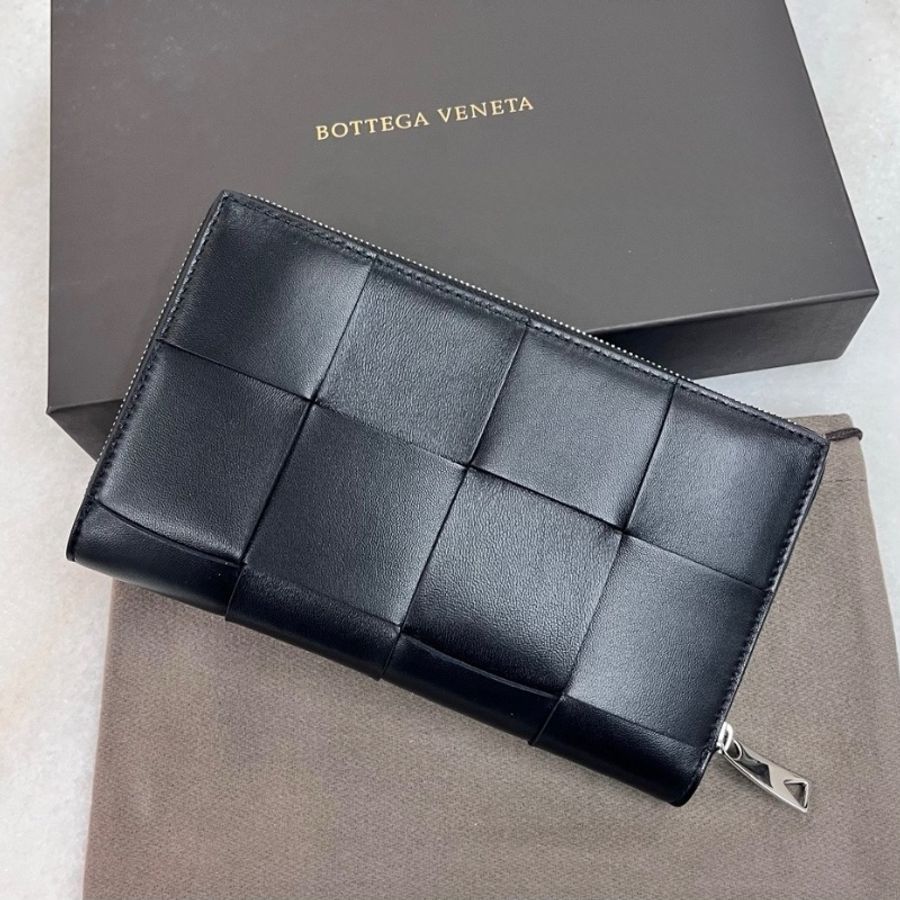 Bottega Veneta Intrecciato long wallet 651368-2