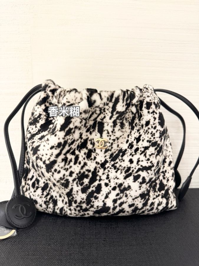 Chanel香奈兒26A高級手工坊斑馬🦓紋限定福袋小號-1