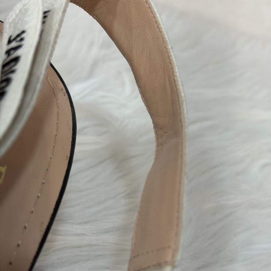 DIOR KDC200 J'Adior 露跟高跟鞋 黑色科技布料 晚宴鞋-15