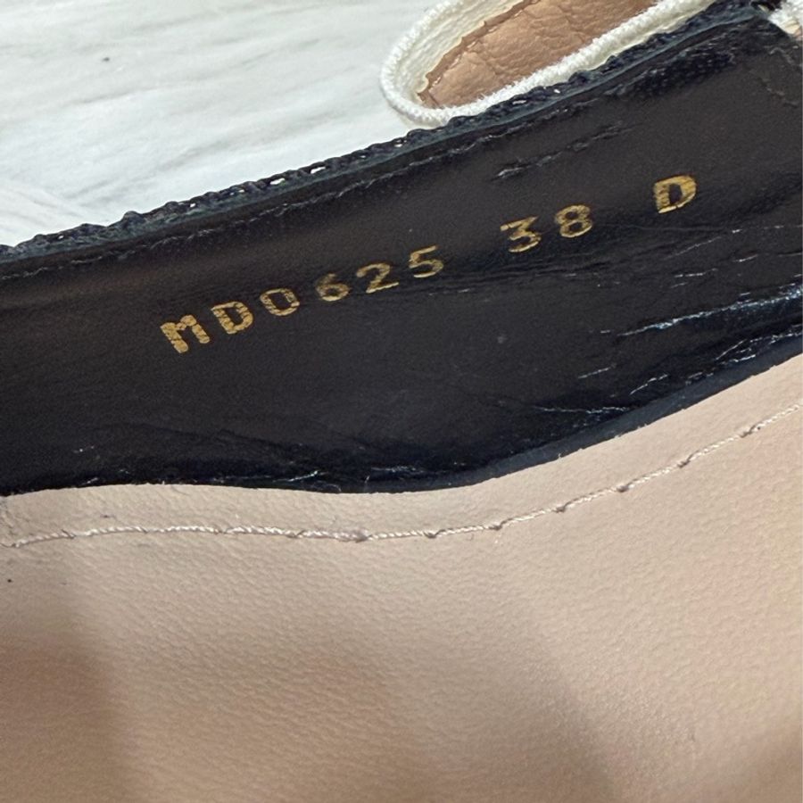 DIOR KDC200 J'Adior 露跟高跟鞋 黑色科技布料 晚宴鞋-22