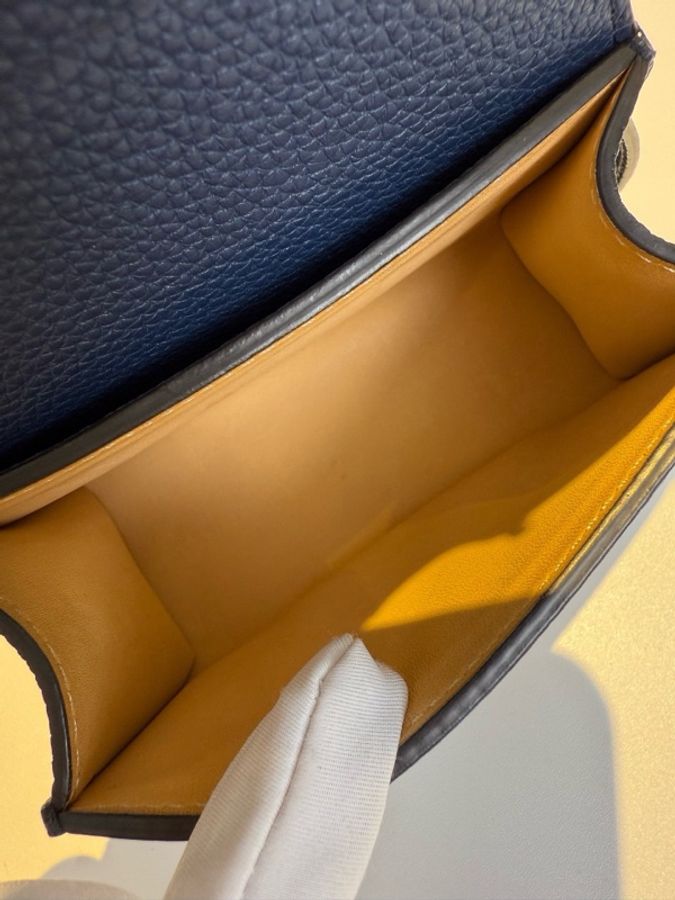 莫奈/Moynat 午夜藍 rejane mini nano尺寸14.5*6*16-7