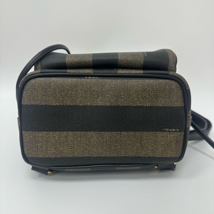 【赫蒂國際精品】Fendi Pequin 條紋後背包 vintage 二手 中古-9