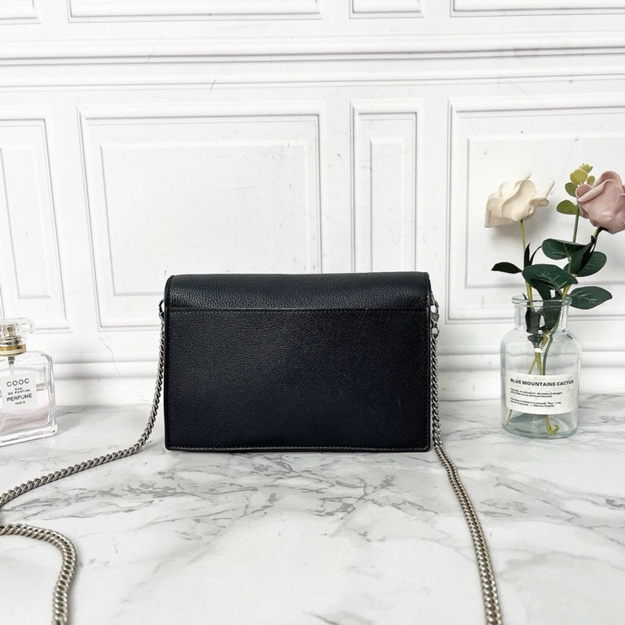 【威選精品】✨LV MyLockme 黑銀 WOC 鏈條包✨-2