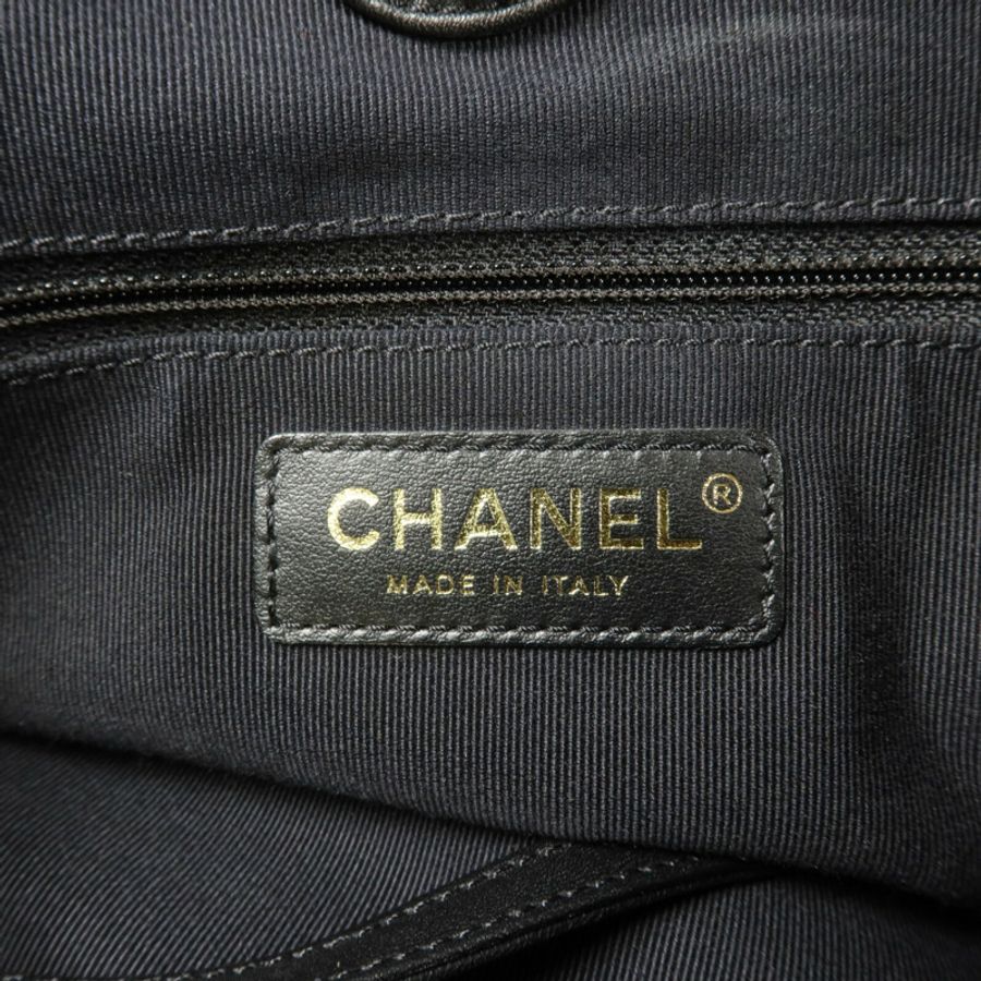 CHANEL 牛皮皮革Shoulder Bag鏈帶肩背袋-6