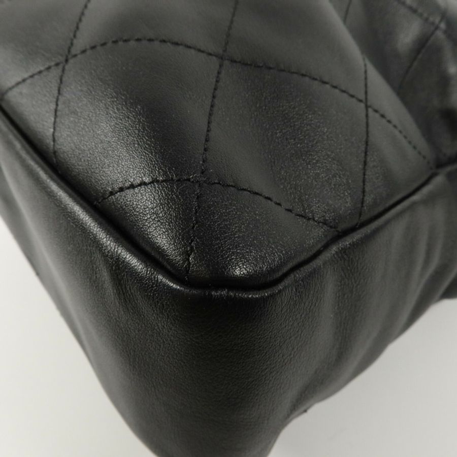 CHANEL 牛皮皮革Shoulder Bag鏈帶肩背袋-10