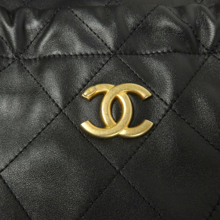CHANEL 牛皮皮革Shoulder Bag鏈帶肩背袋-13