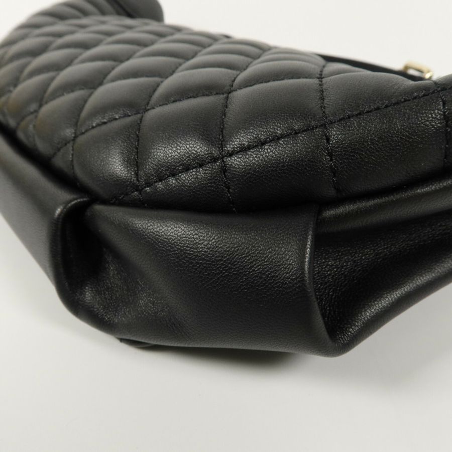 CHANEL 羊皮皮革Waist Bag鏈帶腰包-11