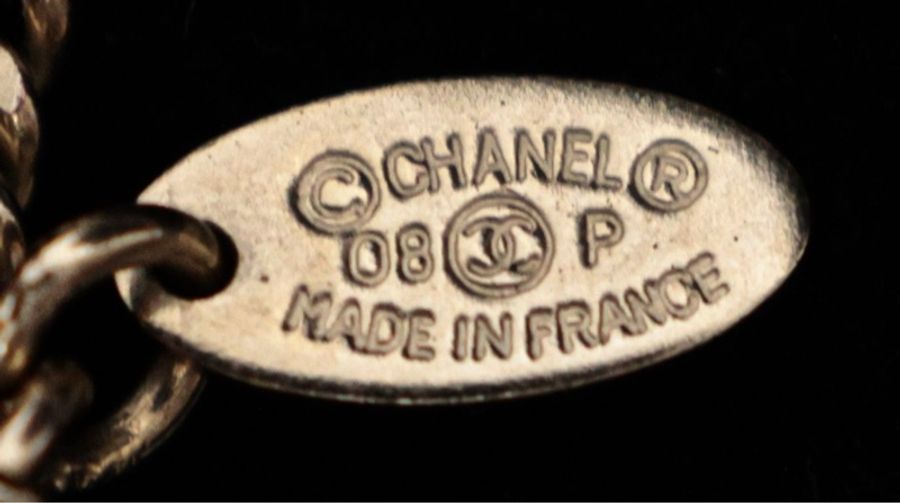 Chanel 08年珍珠cc吊坠毛衣链长项链-24