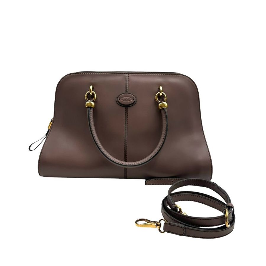【美收精品】Tod's Sella 皮革手提包 C-658【隔月月中將轉賣至日本 上架期限30天】-0
