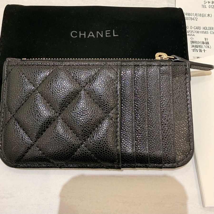 🍙 CHANEL 零錢包卡夾 🍙 二手/約八成新/有塵袋有購證無盒-8