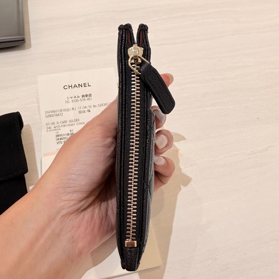 🍙 CHANEL 零錢包卡夾 🍙 二手/約八成新/有塵袋有購證無盒-21