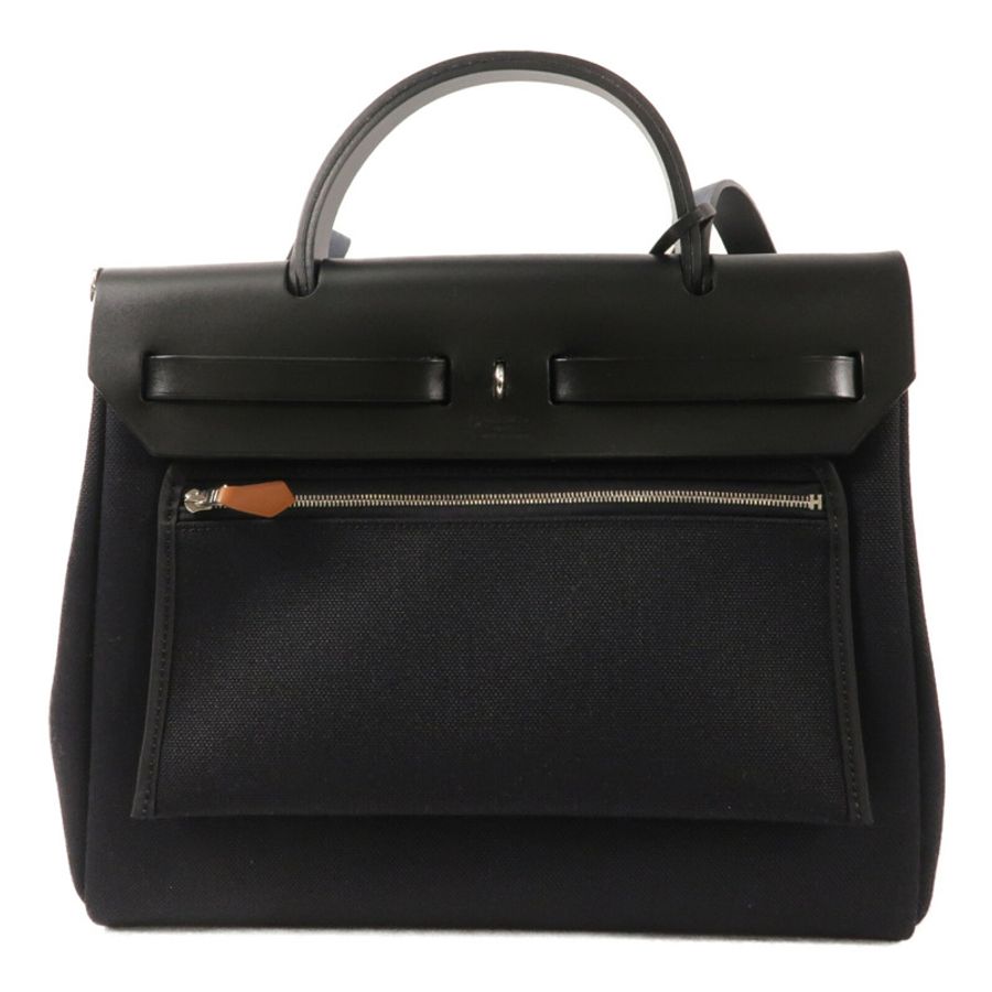 HERMES 帆布Herbag PM手挽肩背兩用袋-1