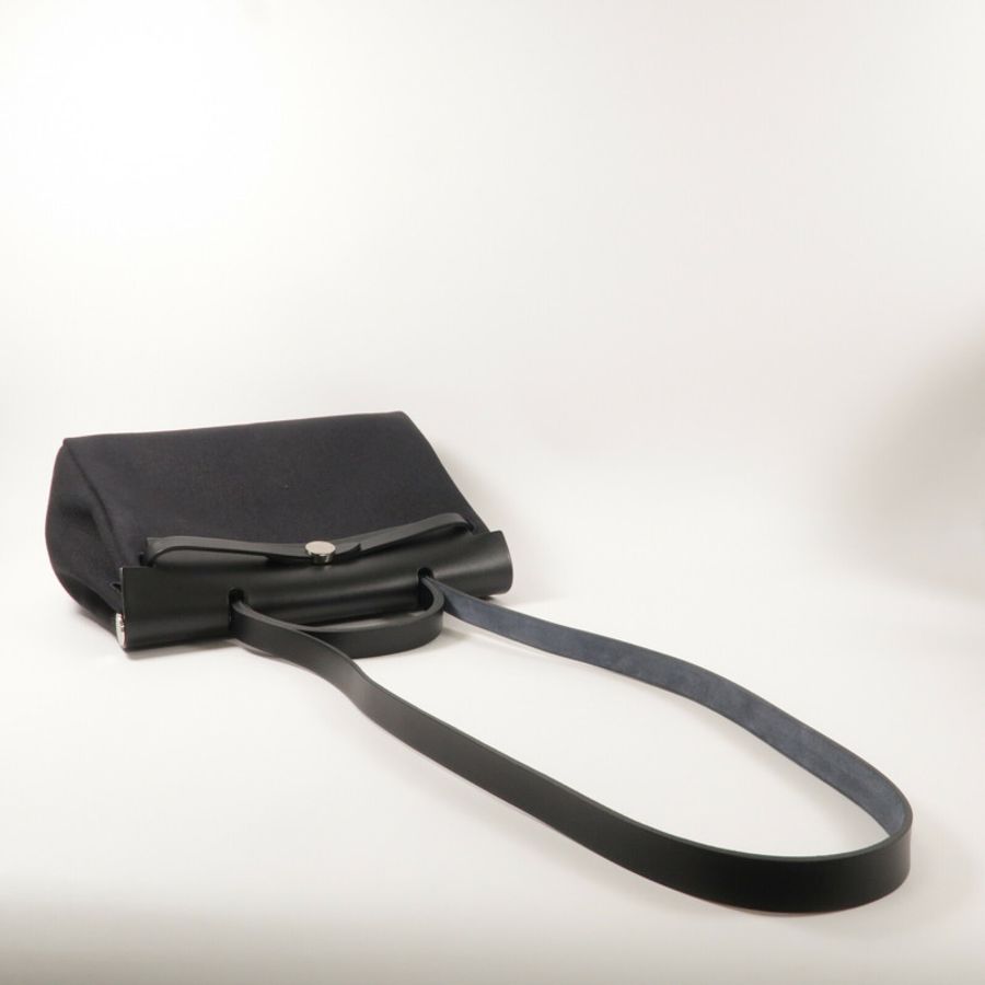 HERMES 帆布Herbag PM手挽肩背兩用袋-10