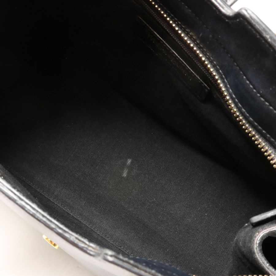 YVES SAINT LAURENT 牛皮皮革Cabas Chyc手挽肩背兩用袋-4