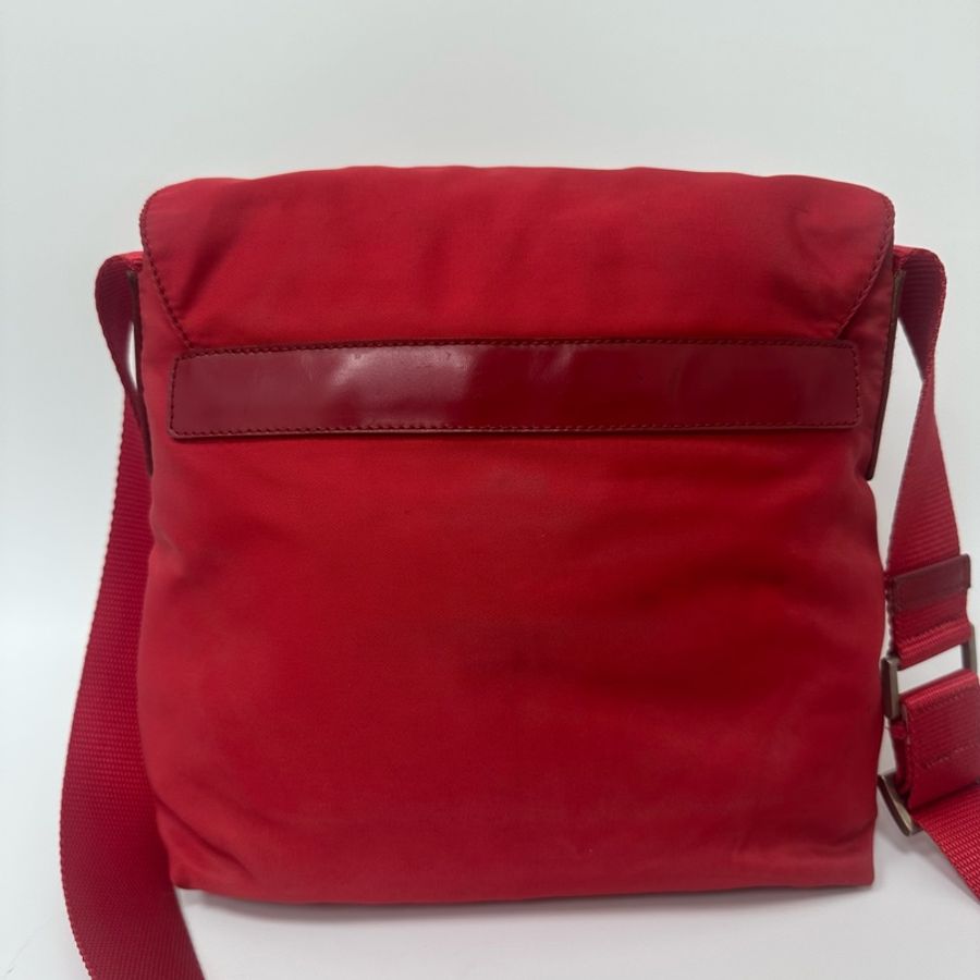 【赫蒂國際精品】Prada Tessuto 尼龍郵差包 vintage 二手 中古-5