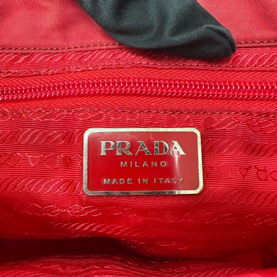 【赫蒂國際精品】Prada Tessuto 尼龍郵差包 vintage 二手 中古-23