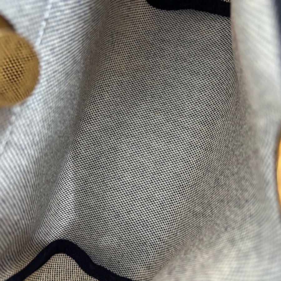Hermes愛馬仕 herbag mini熊貓拼色斜背包 金扣-7