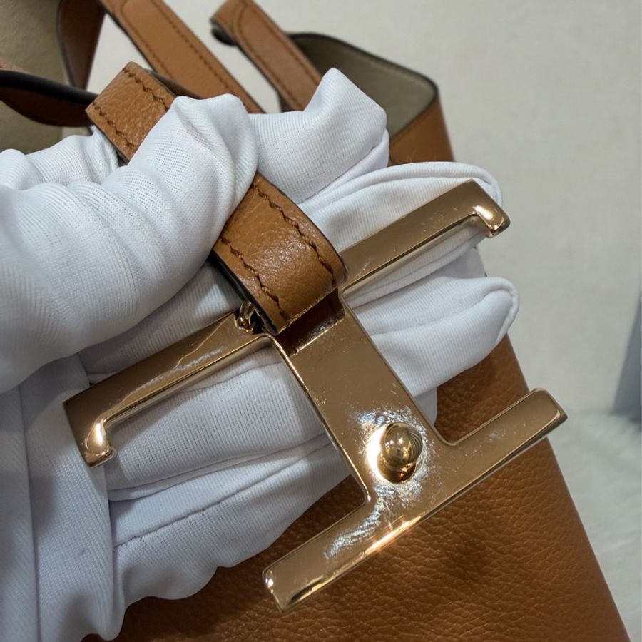 TODS T Timeless皮革 購物手袋 肩背包 子母包 托特包-22
