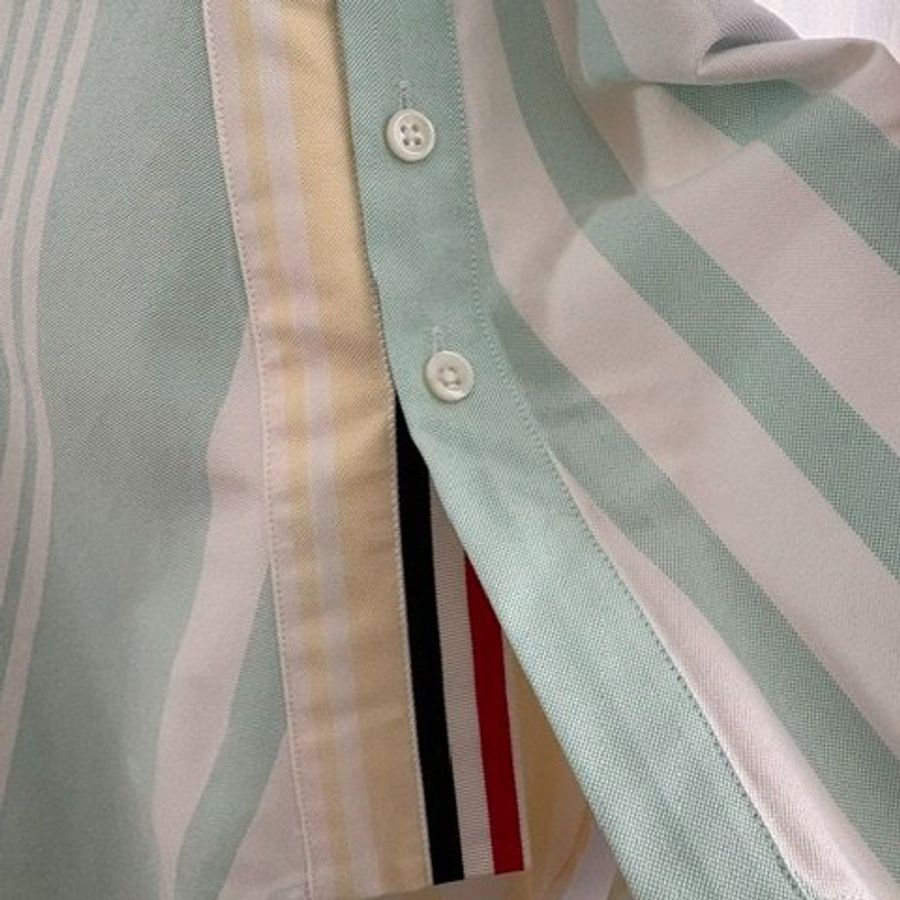Thom Browne 無袖條紋長洋裝-8