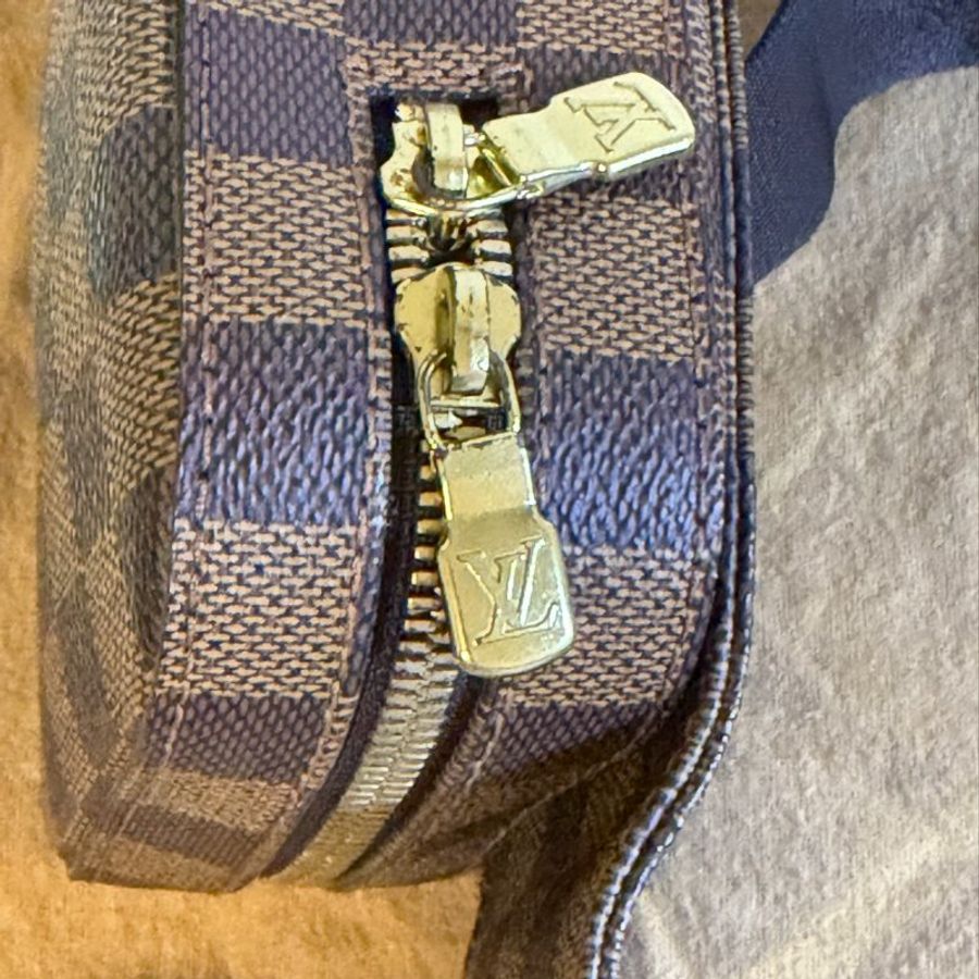 LOUIS VUITTON LV 路易威登 棋盤格 胸口包 棋盤格腰包-14