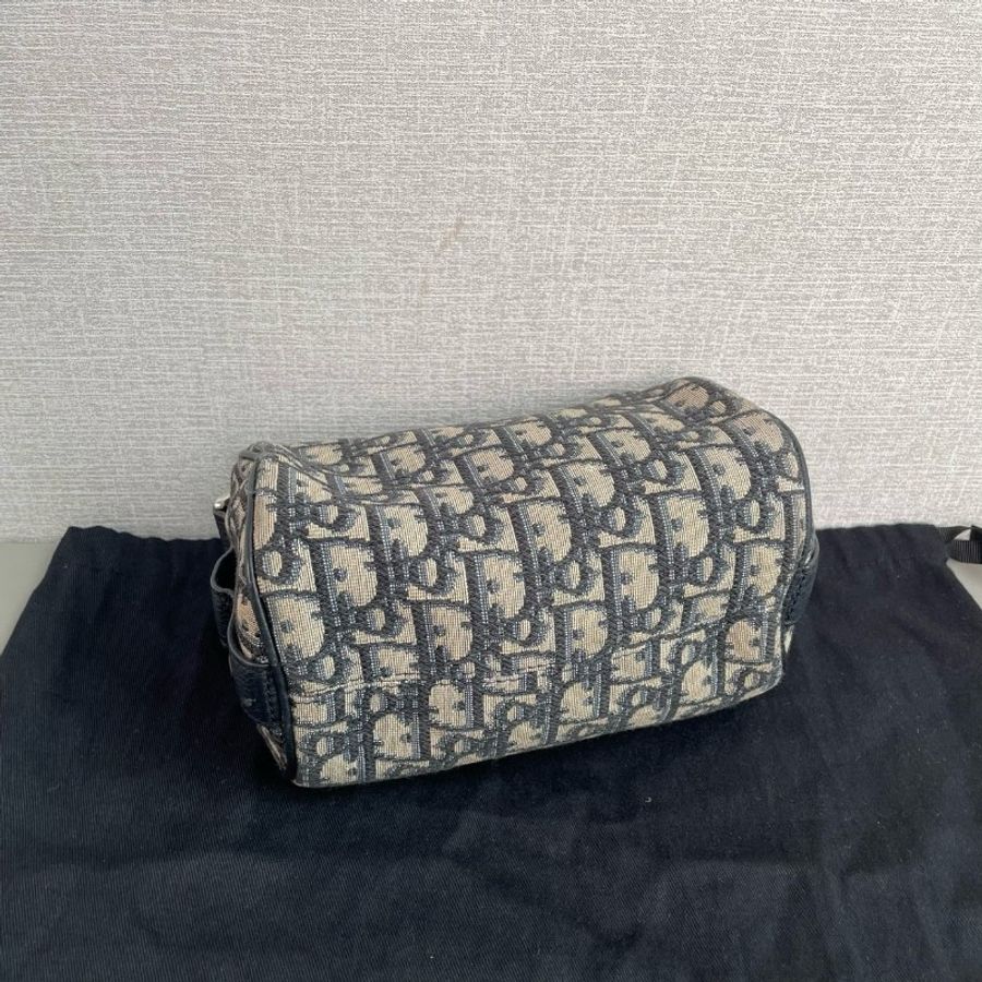 Dior迪奧老花刺繡Roller圓筒信使包98新✨️-8