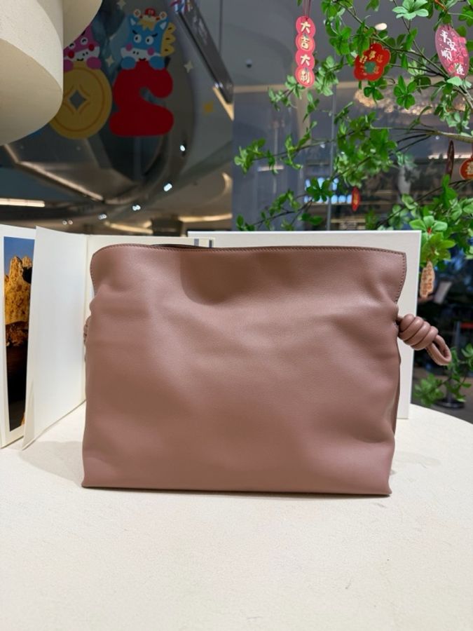Loewe 羅意威 flamenco 福袋包中號 牛皮 肩帶可調節-4