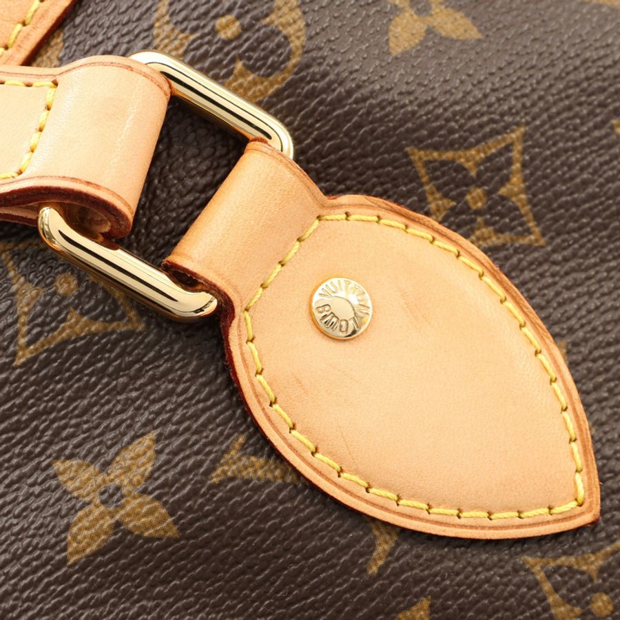 棕色 原花帆布 Palermo PM 兩用包【LOUIS VUITTON LV 路易威登】 M40145-11