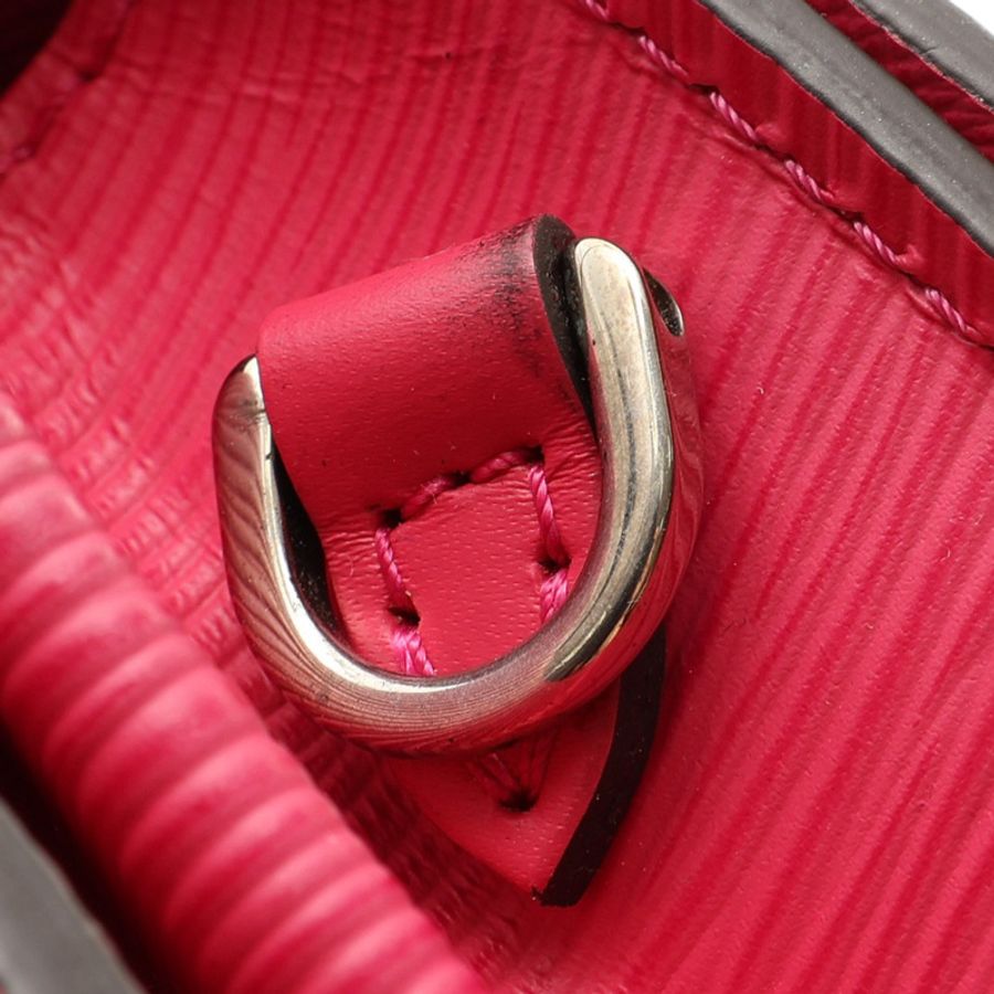 粉色 EPI 水波紋 牛皮 Clery 肩背包【LOUIS VUITTON LV 路易威登】-10