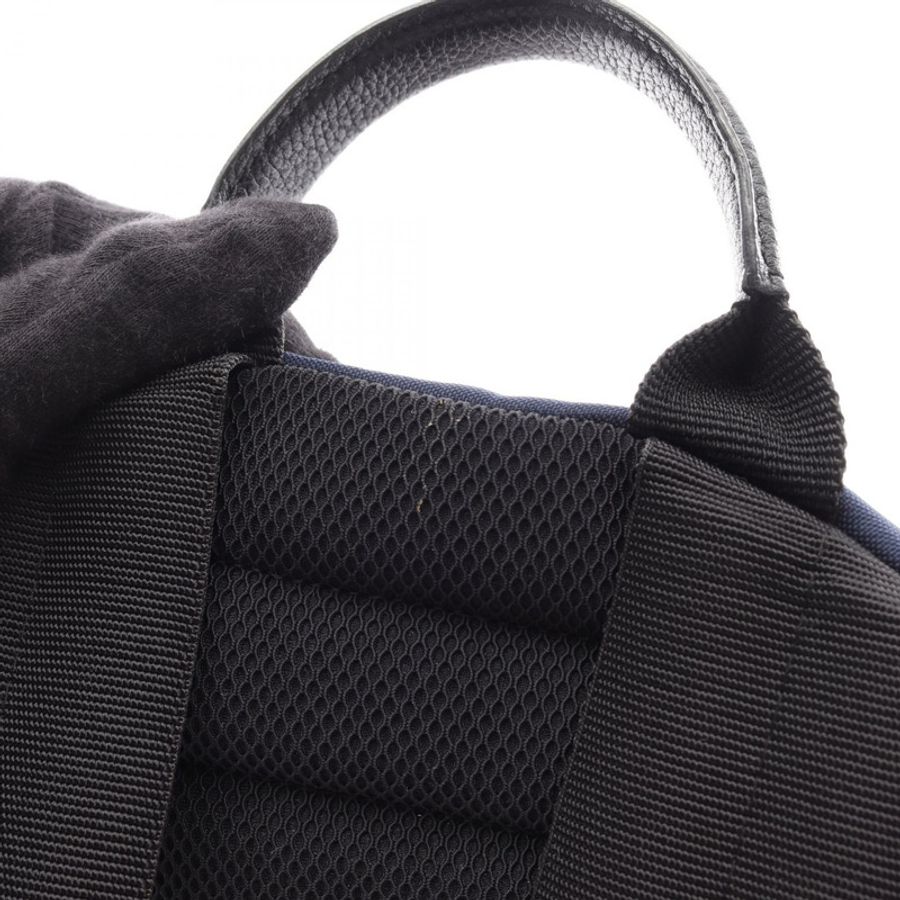 Dior HOMME × KAWS 雙肩包 1KWBA064YLE 尼龍皮革 海軍藍 黑色 二手-5