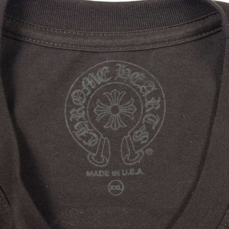 Chrome Hearts × Aerosmith × YUNGBLUD FOTI 短袖T卹 純棉 黑色 二手 男款-2