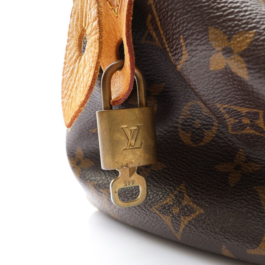 棕色 原花帆布 Montorgueil GM 肩背包【LOUIS VUITTON LV 路易威登】 M95566-6