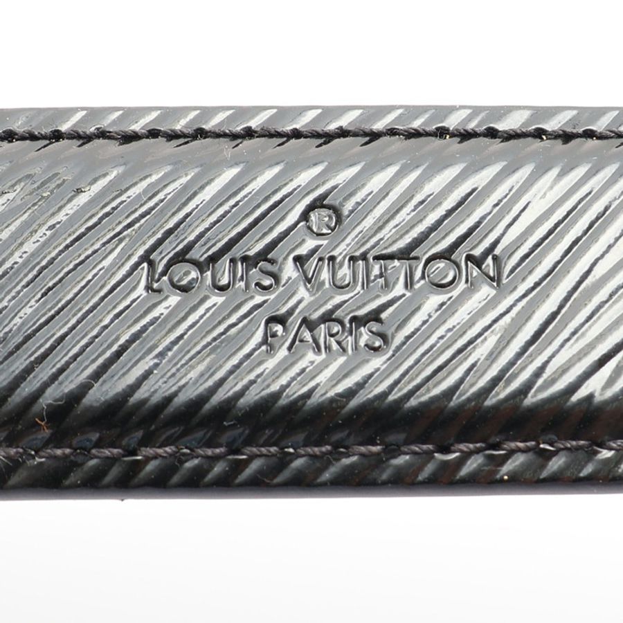 黑色 EPI 水波紋牛皮 Twist MM 肩背包【LOUIS VUITTON LV 路易威登】 品番不明-5
