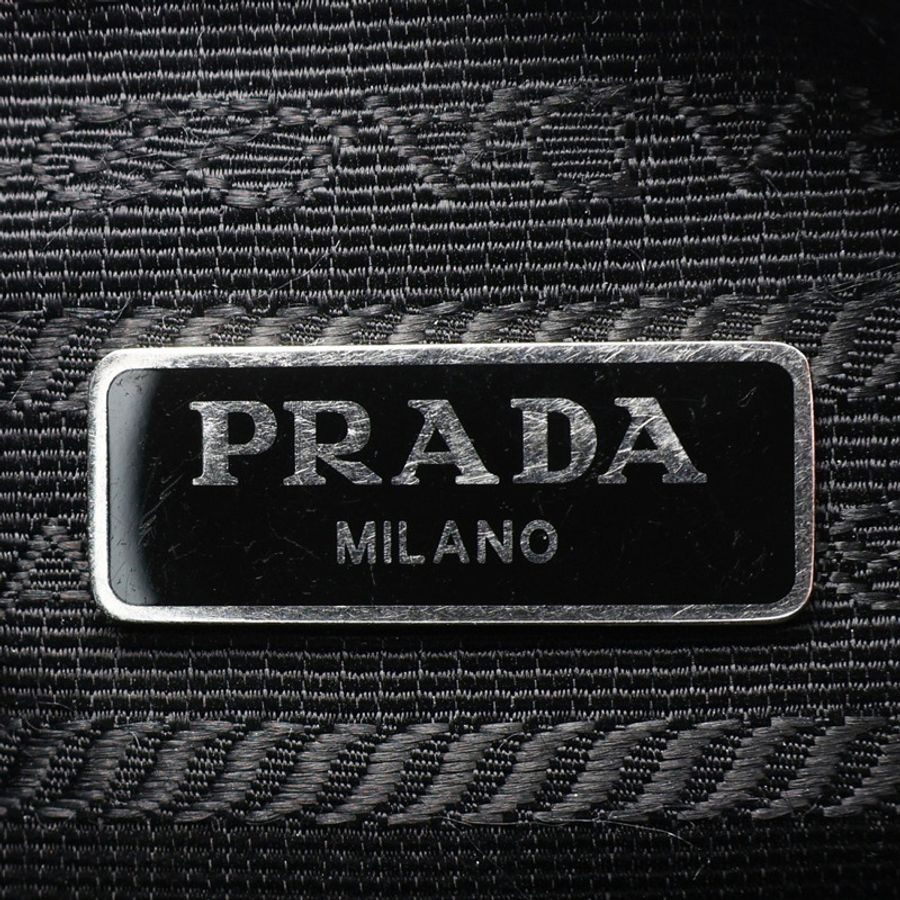 黑色 尼龍 Re-edition 2000 肩背包【PRADA 普拉達】 1NE515-3