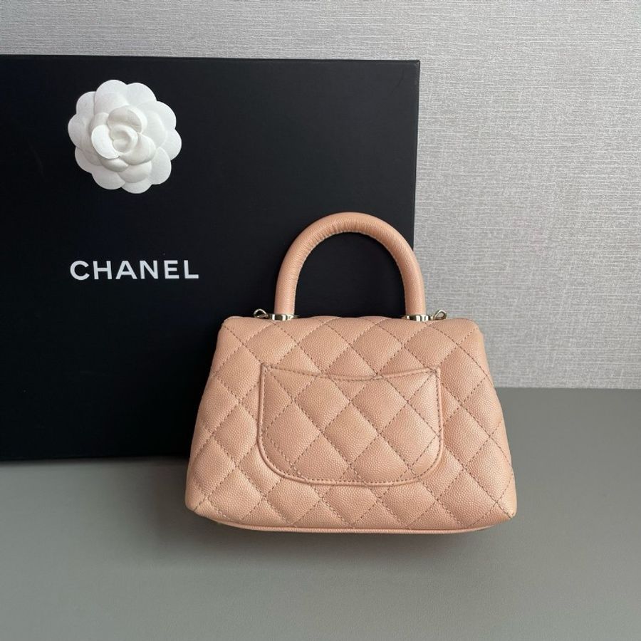 Chanel香奈兒cocohandle mini98新✨️-3