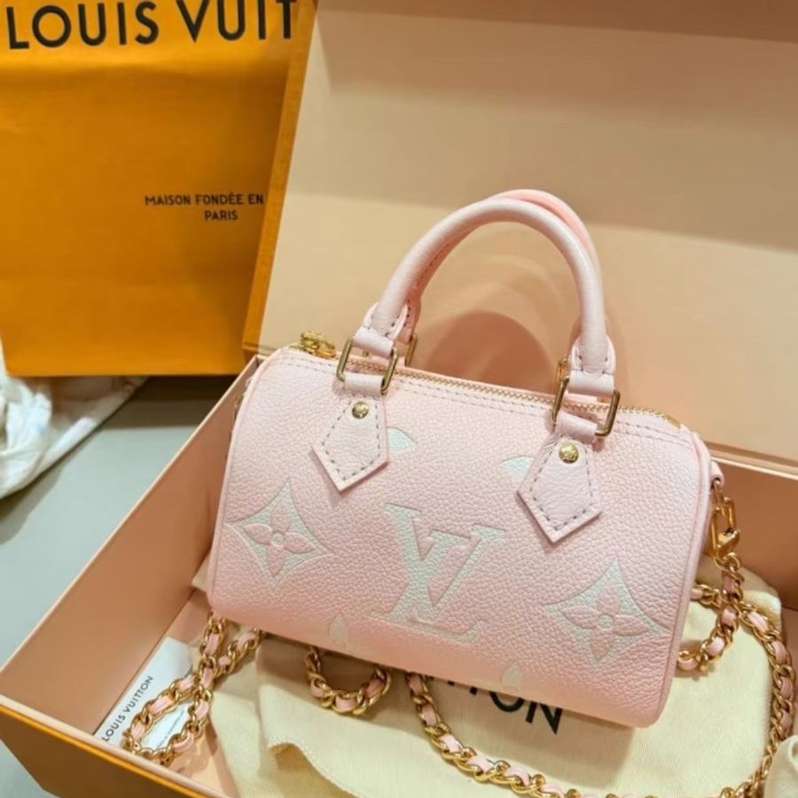98新🍓#Lv #speedynano #草莓牛奶 #2025購證 #晶片款-0