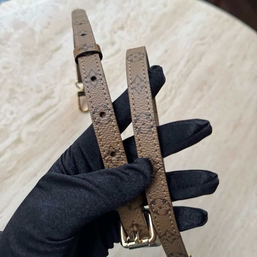 LOUIS VUITTON 路易威登 Multipass可拆卸肩帶 品牌Logo 牛皮革 托特包單肩包手提包 女款 香草白-7