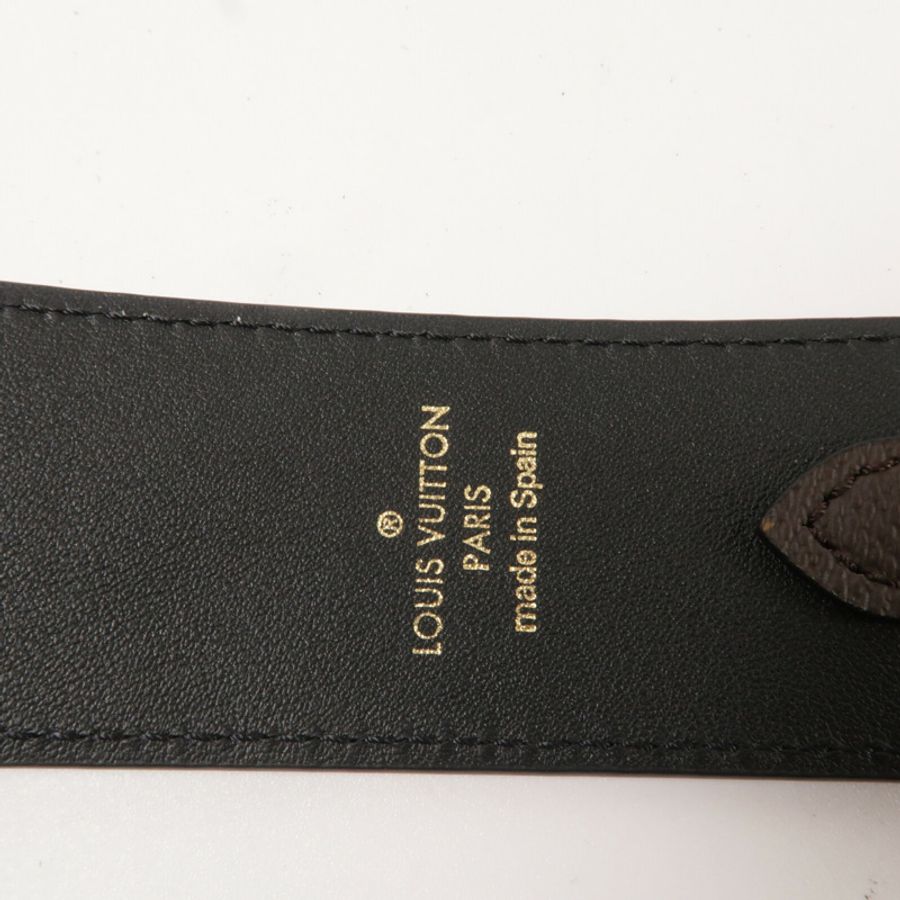 LOUIS VUITTON Monogram/牛皮皮革Bandouliere肩帶-4