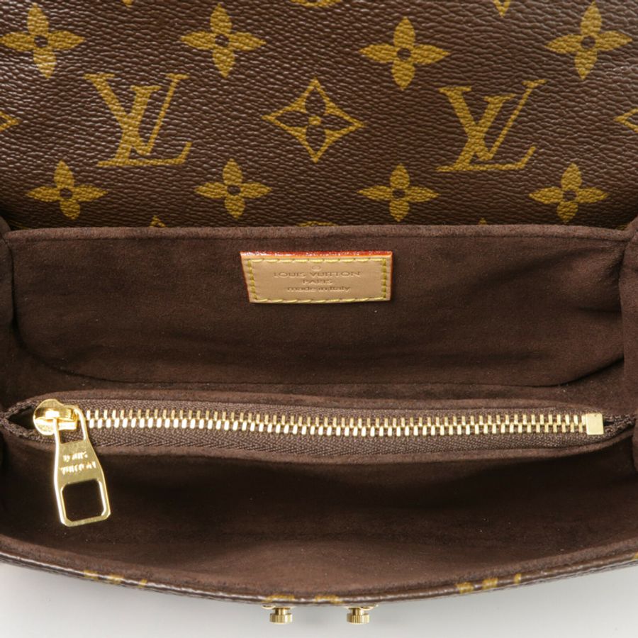 LOUIS VUITTON Monogram Pochette Metis East West手挽肩背兩用袋-4
