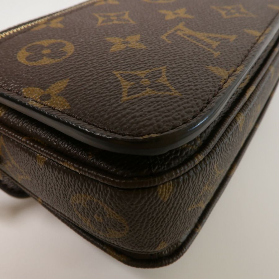 LOUIS VUITTON Monogram Pochette Metis East West手挽肩背兩用袋-14