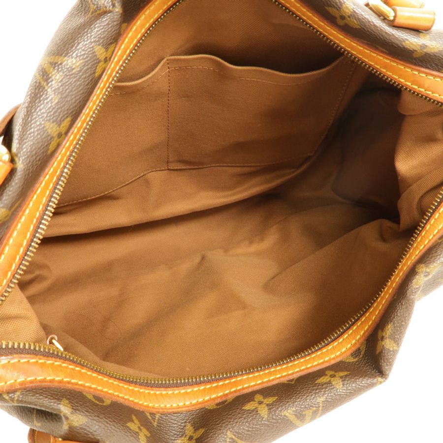 LOUIS VUITTON Monogram Stresa PM肩背袋棕色-4