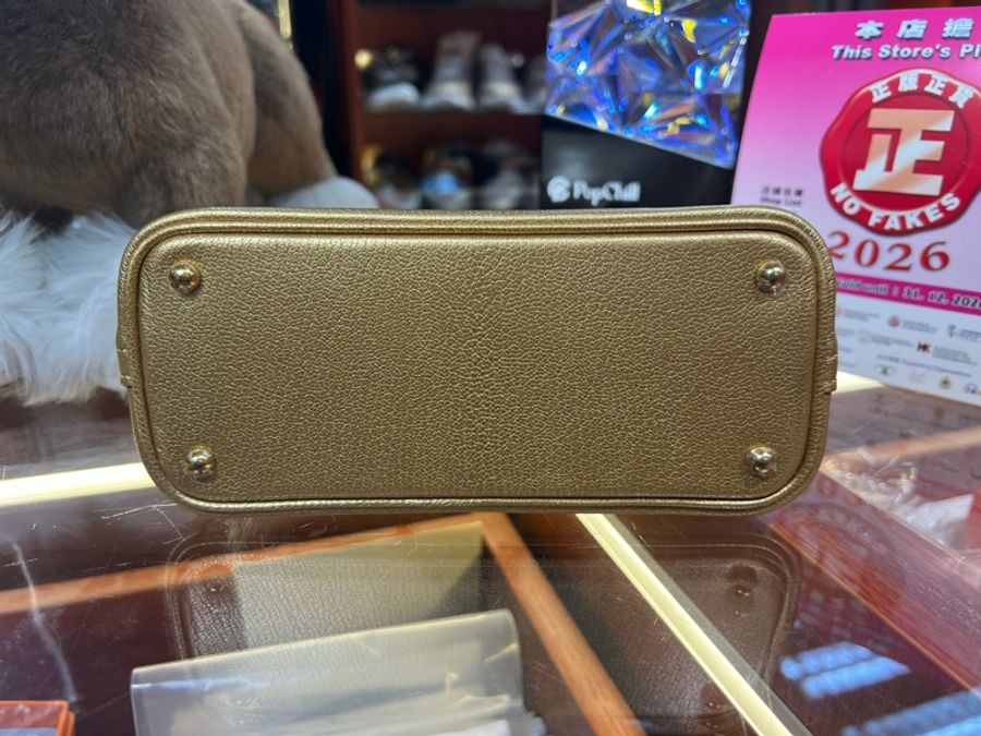 ✨ 持有香港正品正貨標籤(只做全新)✨ Hermes Mini Bolide 鎏金色淡金扣-5