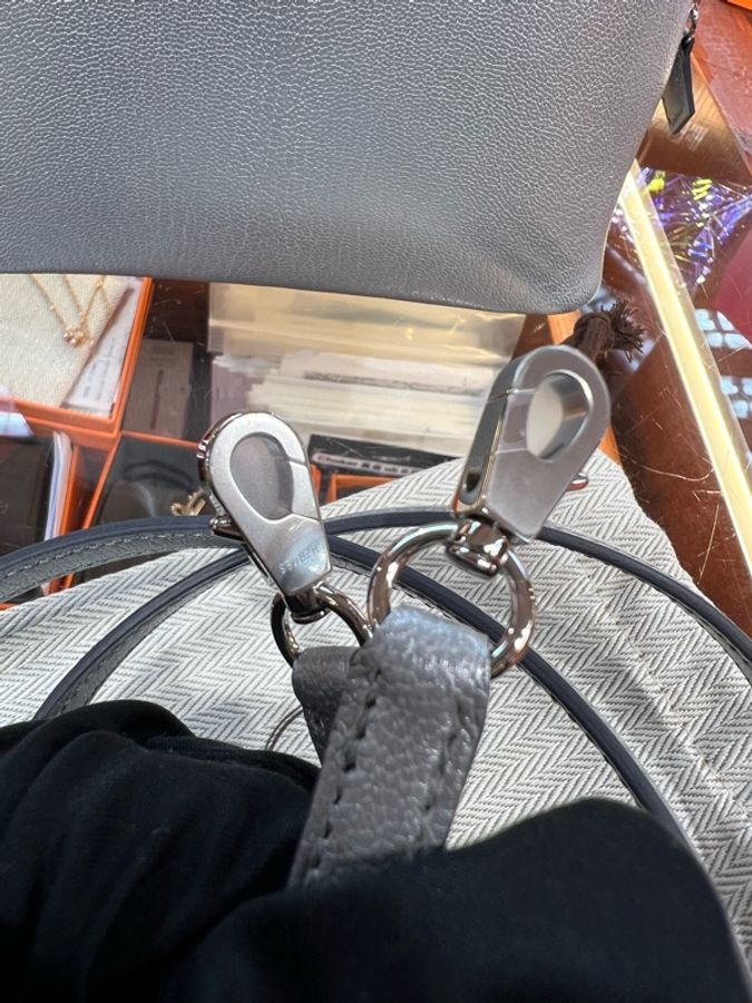 ✨ 持有香港正品正貨標籤(只做全新)✨ Hermes Mini Bolide 鎏銀-7